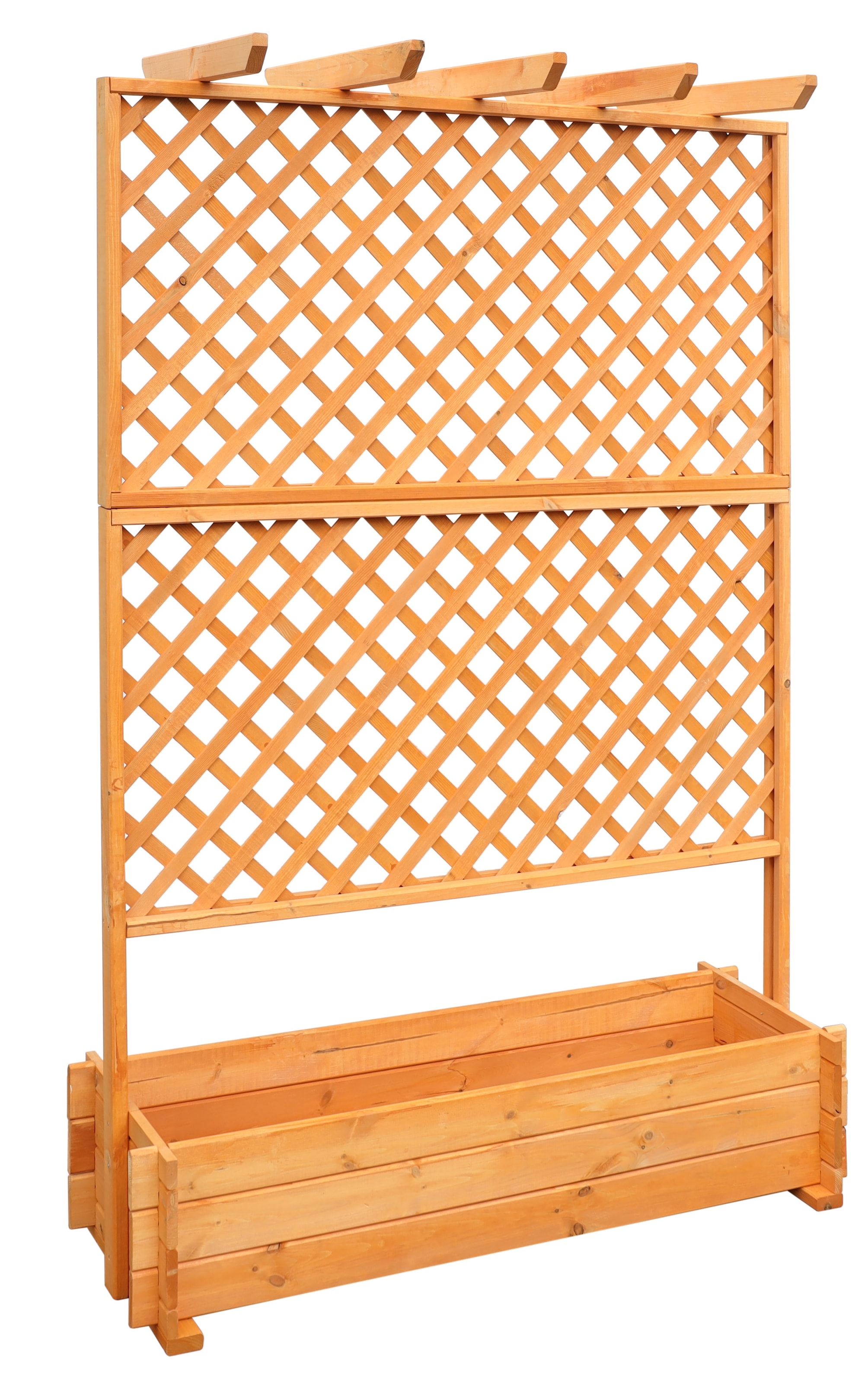 promadino Spalier Pergola mit Pflanzkasten, BxTxH: 140x65x200 cm