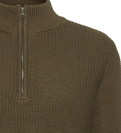 Grunt Bluse - Strick - Durbuy - Army