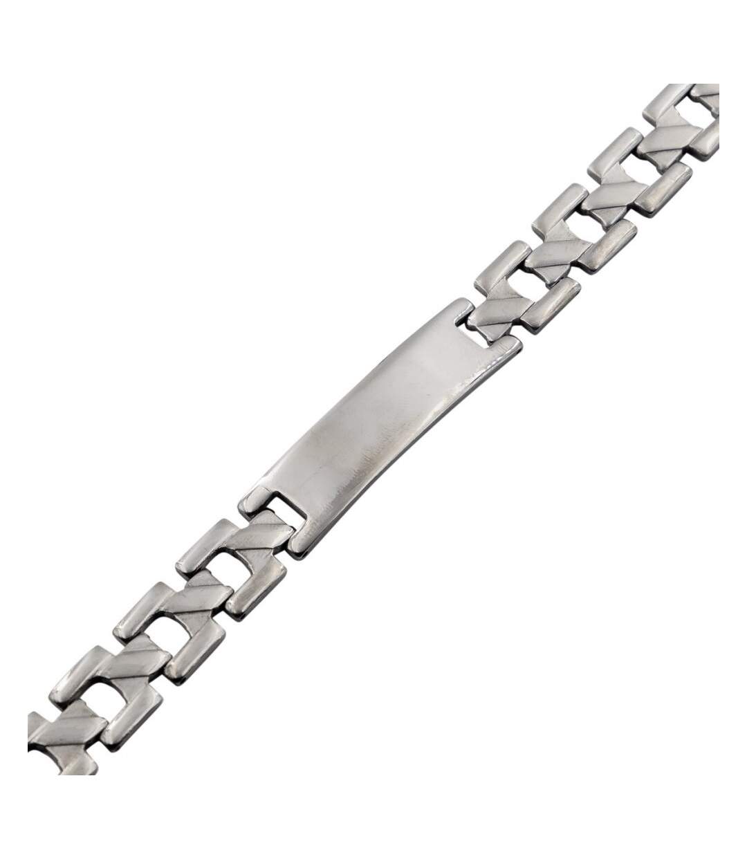Gourmette Bracelet pour Homme Acier