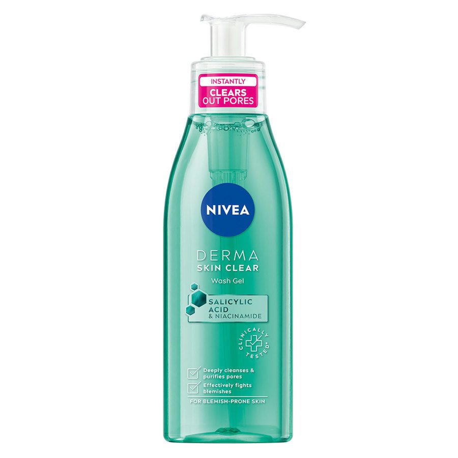 NIVEA Derma Skin Clear Wash Gel 150ml