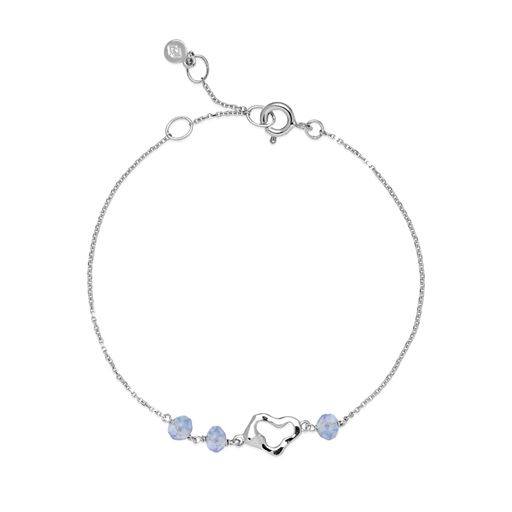 Izabel Camille Karina Armbånd, Sølv, 15-17 cm