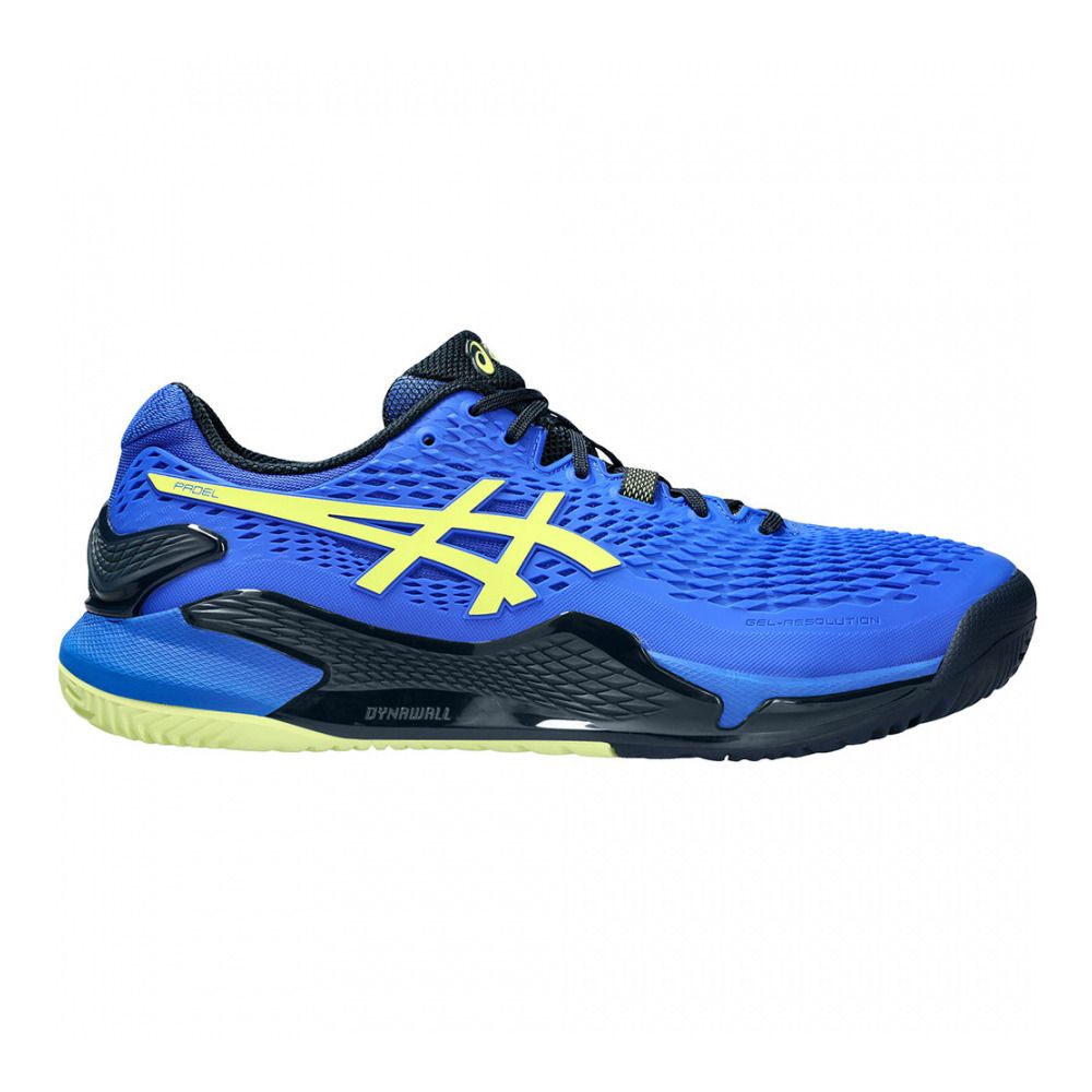 Asics GEL-RESOLUTION 9 PADEL - Chaussures de padel Homme illusion blue/glow yellow