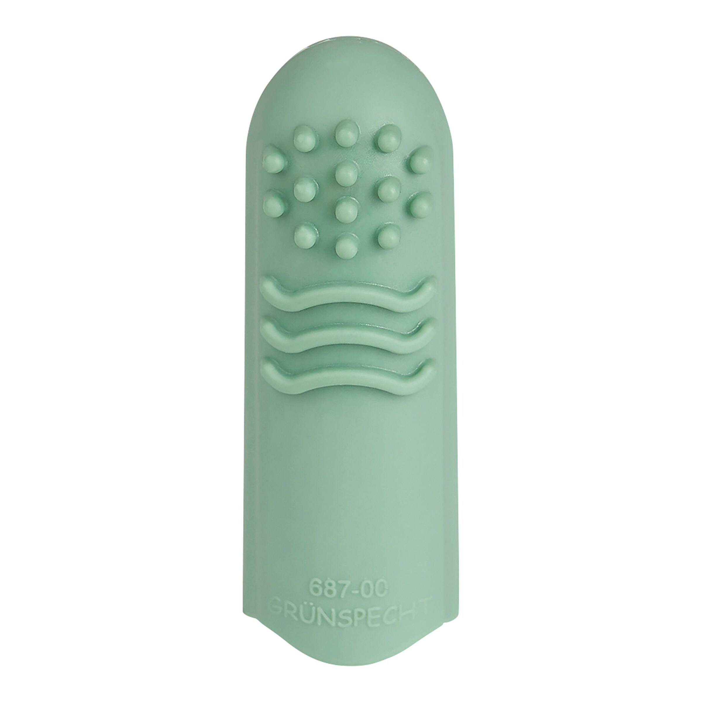 Grünspecht Finger-Zahnbürste Naturkautschuk