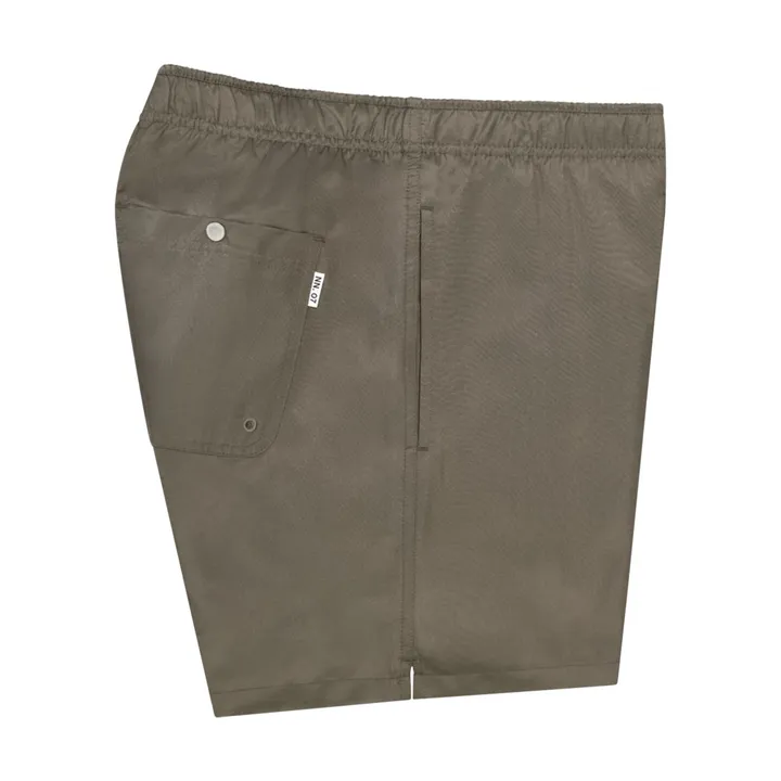 NN. 07 Short de Bain Jules 1707 Fibres Recyclées | Vert kaki
