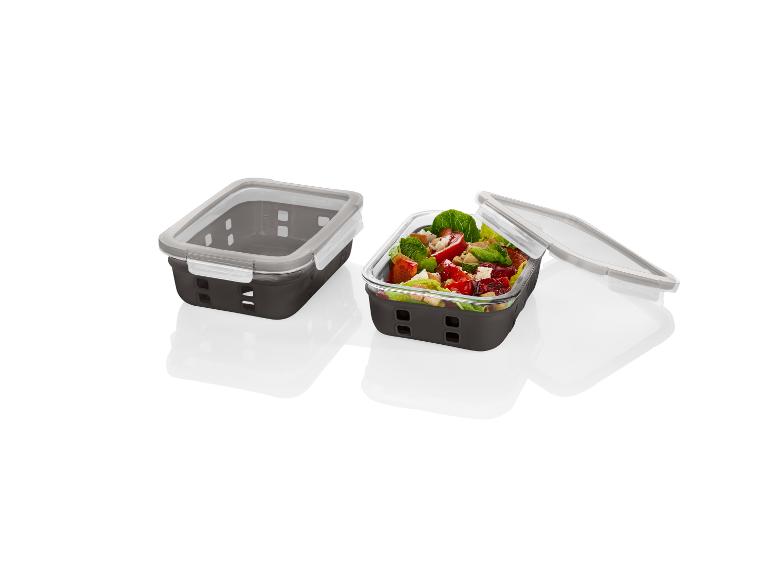 Glazen lunchboxenset