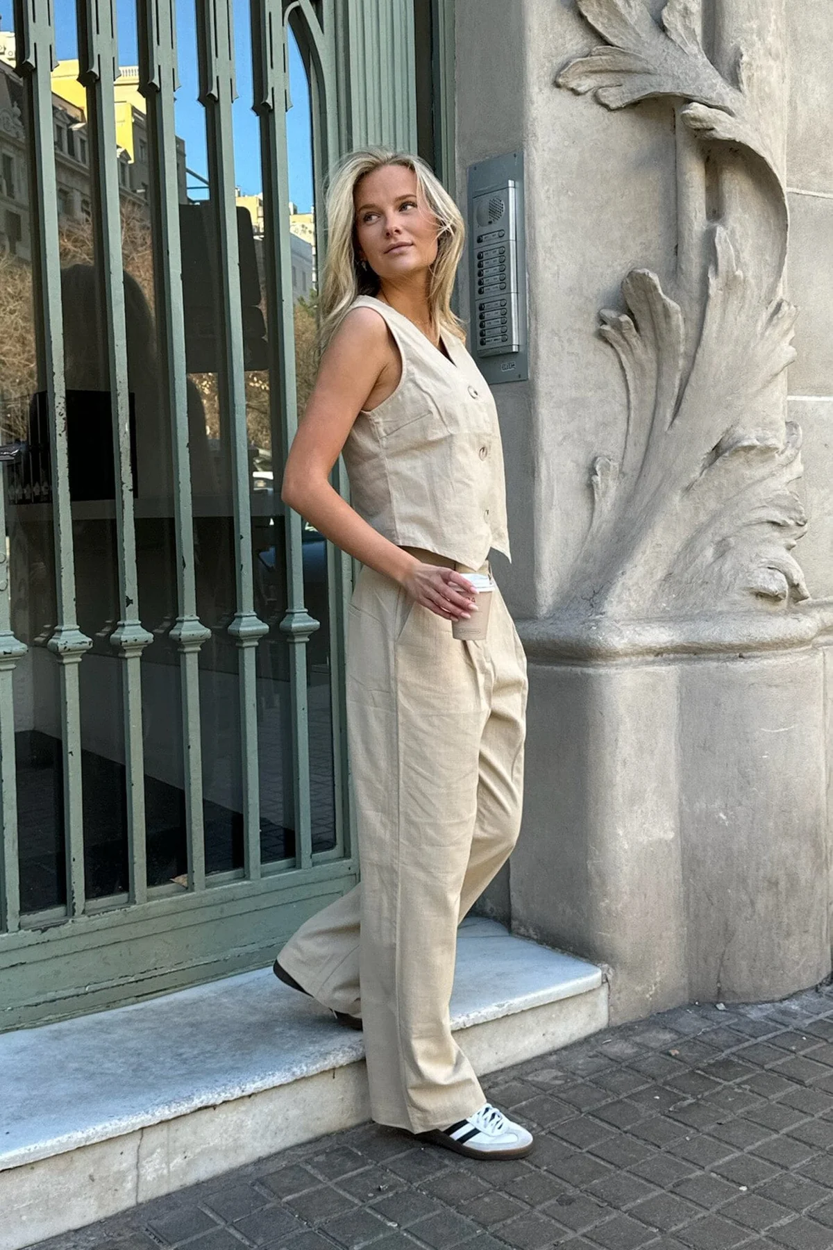 BYIC Celinaic Vest sand sand