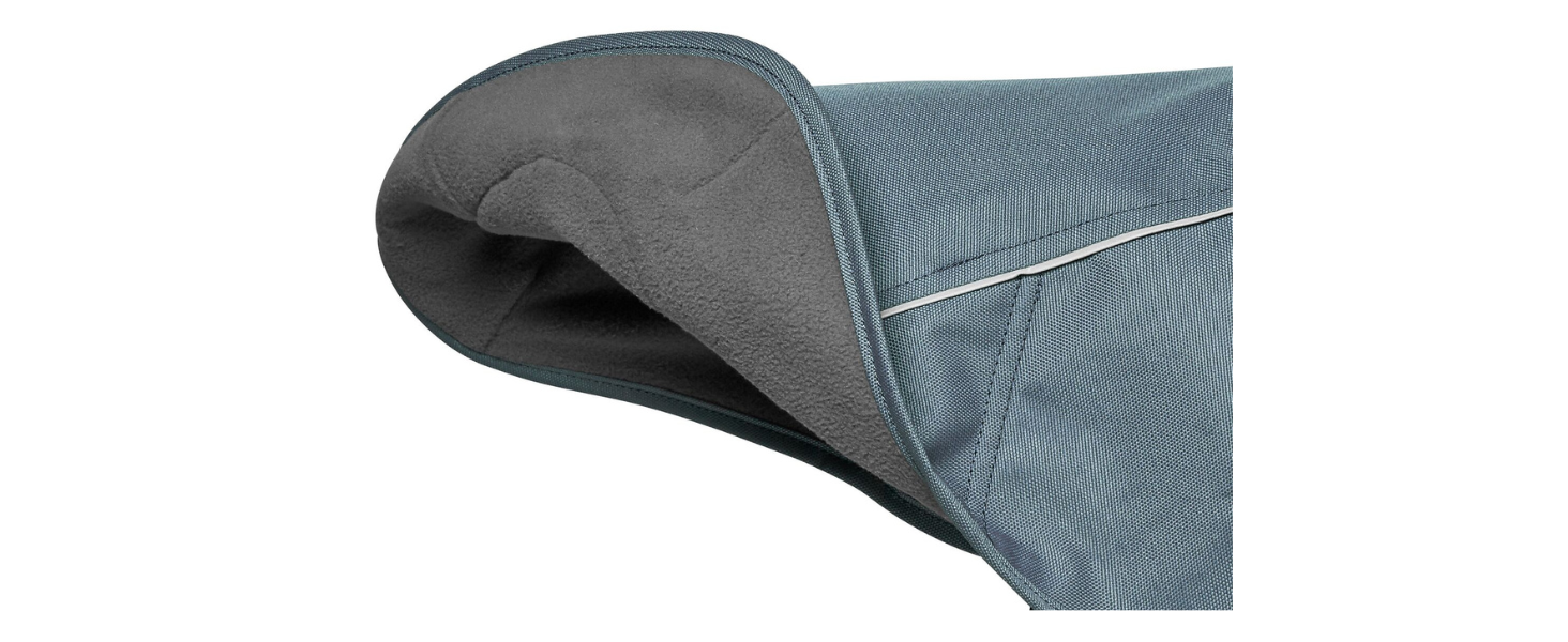 Veste résistant aux intempéries overcoat™ avec doublure en polaire. Couleur: slate blue (gris), taille: xxs