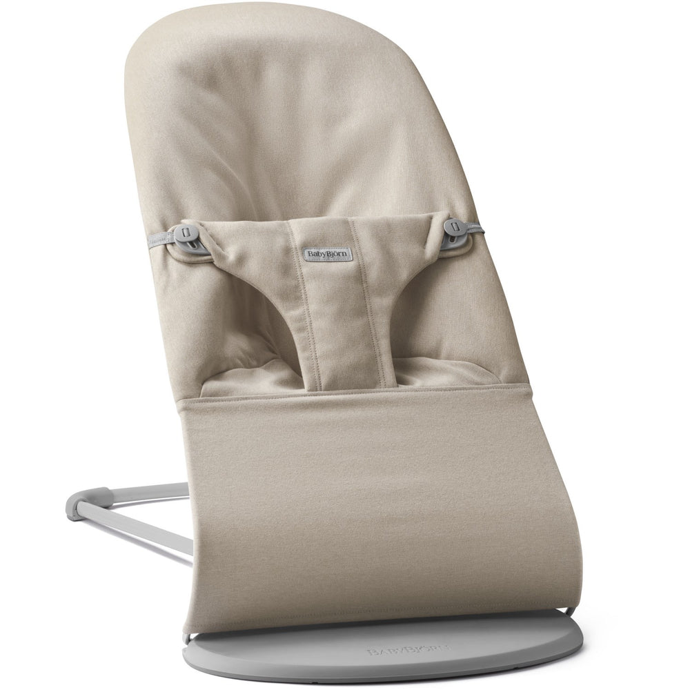 Køb BabyBjörn Light Beige Skråstol Bliss - Vævet Mélange