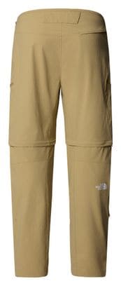 Pantalon Convertible The North Face Exploration Tapered Beige Homme