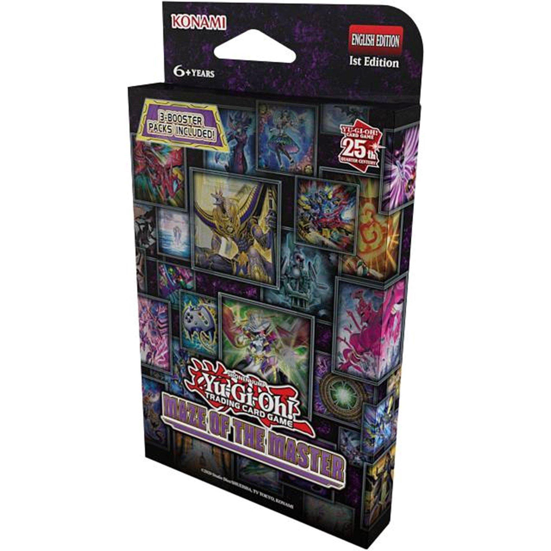 Yu-Gi-Oh Oh! Maze of the Master 3 Pack Tuckbox