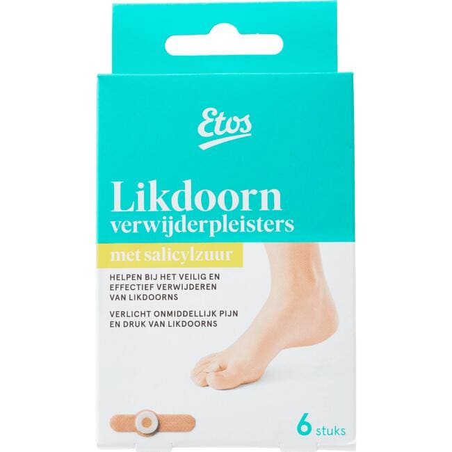 Etos Likdoorn Verwijder Pleisters 6 pleisters