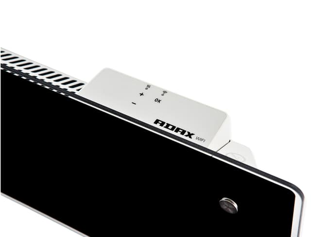 Adax Clea elradiator med wi-fi L 10 (sort)