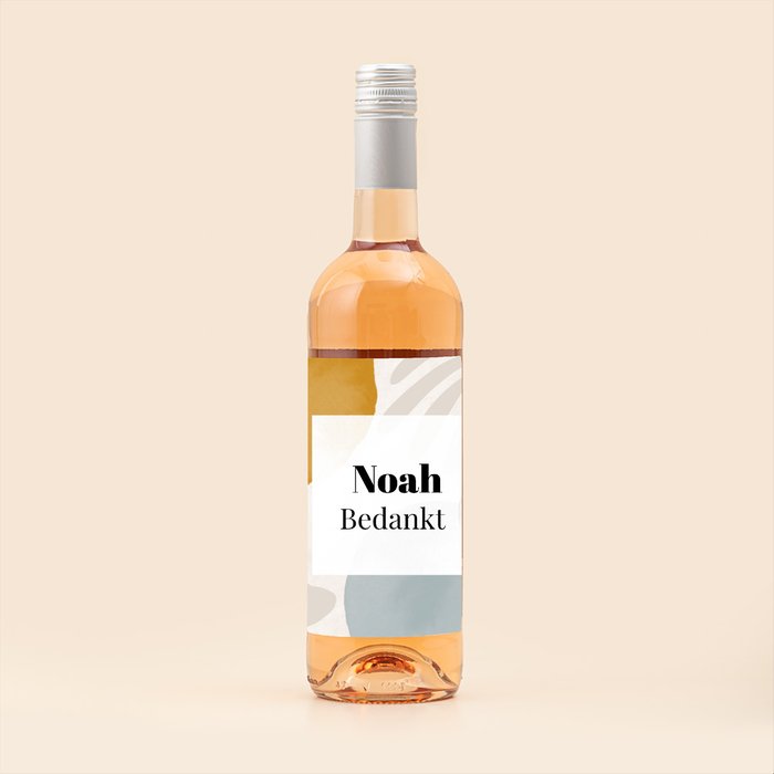 Condado Real | Tempranillo Rosado | Bedankt met eigen naam | 750 ml
