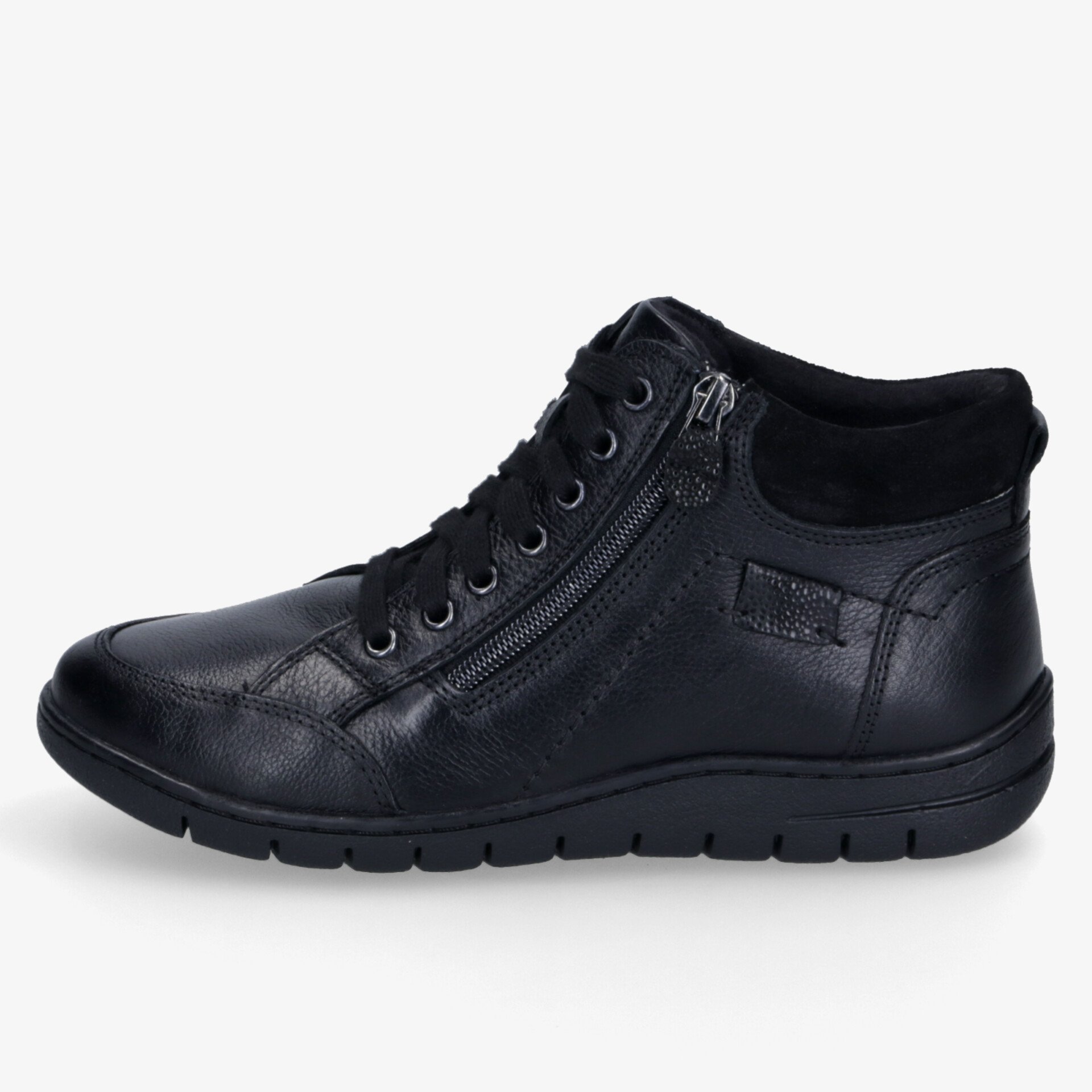COMFINO Damen Stiefeletten schwarz