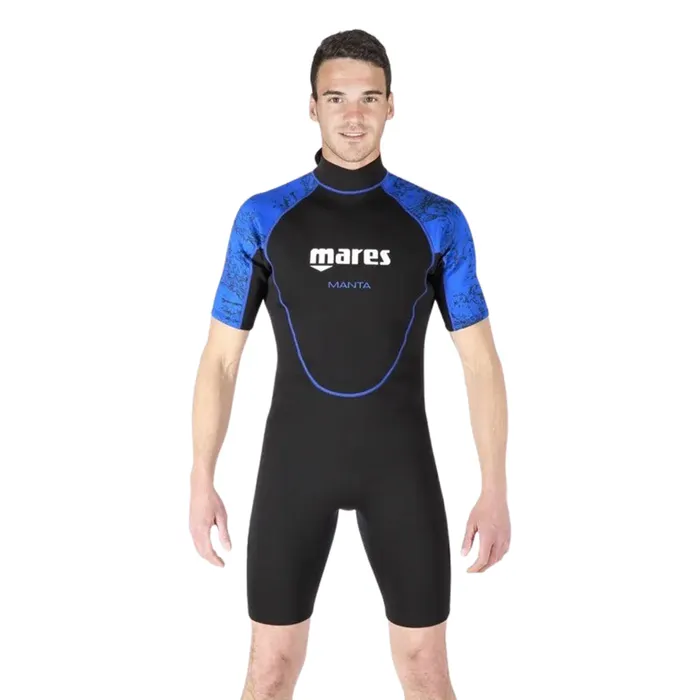 Mares Manta 2,2mm Back Zip Shorty Wetsuit Heren