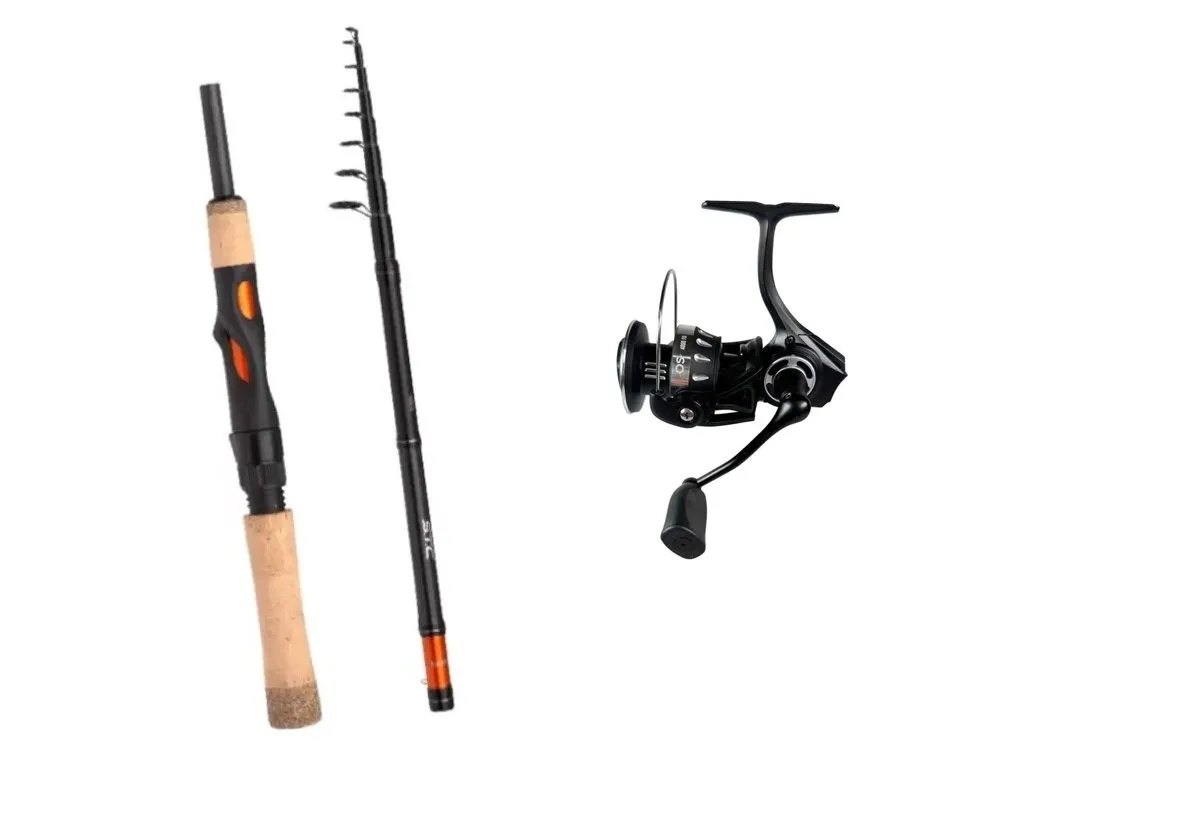 Shimano Stc Mini-T 180cm 7-21g/Sølvkroken Siii 1000