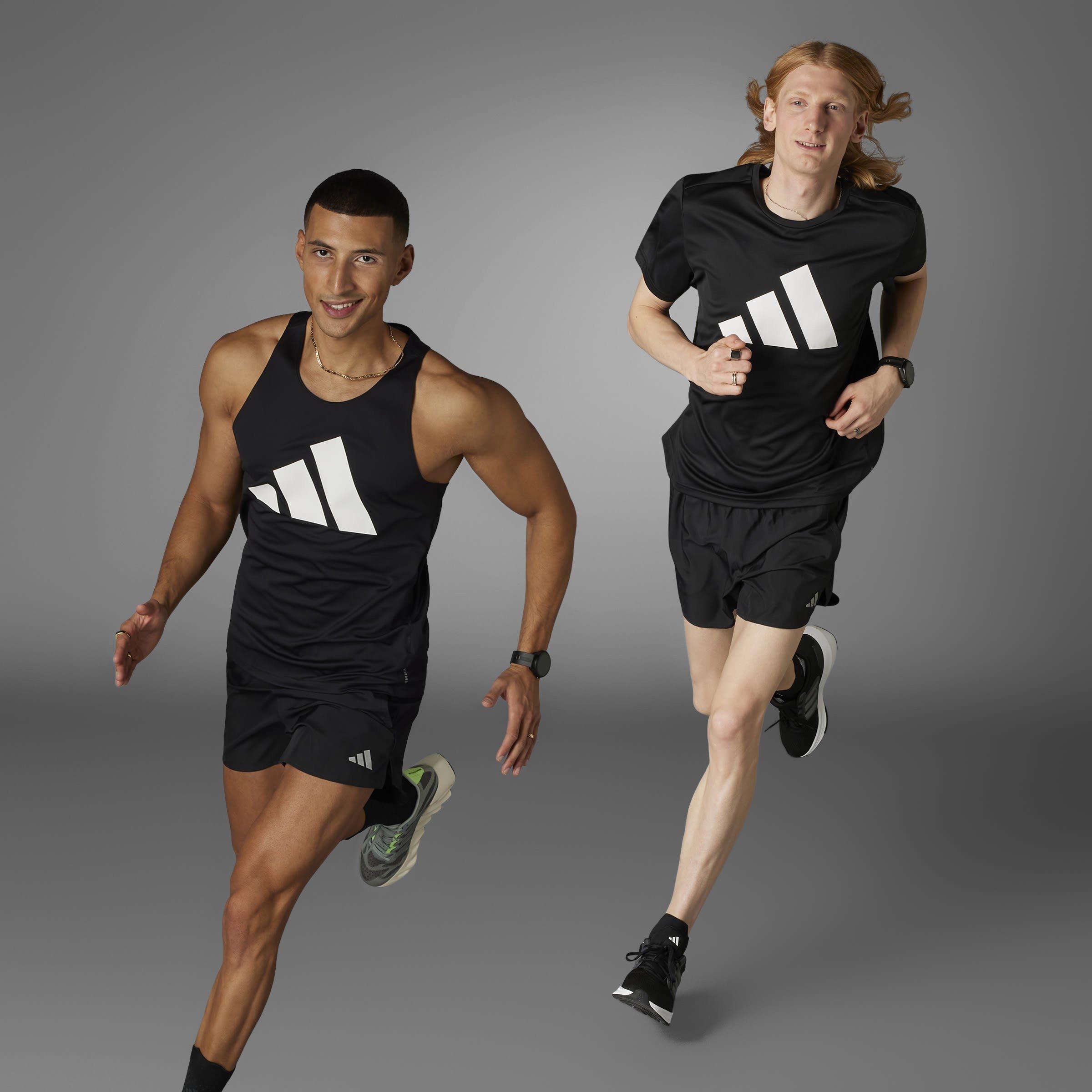 adidas Run It T Shirt Mens