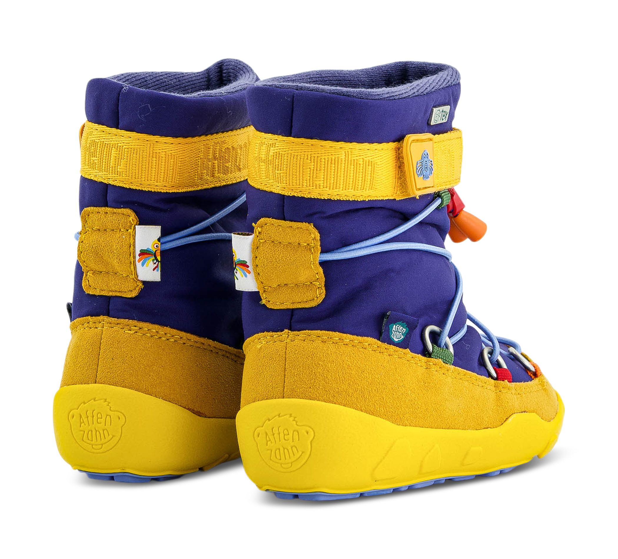 Affenzahn Schneestiefel Vegan Snowy blau