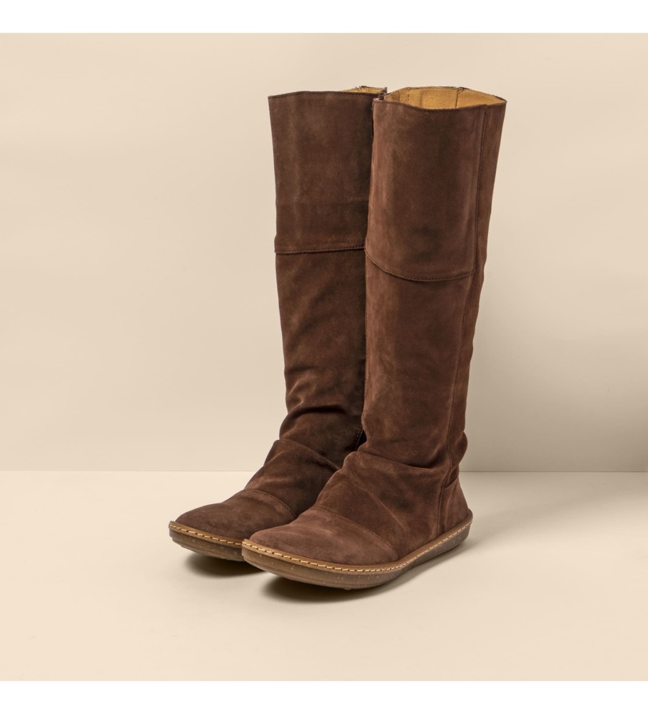 Botas de couro Naturalist N5313 Chocolate