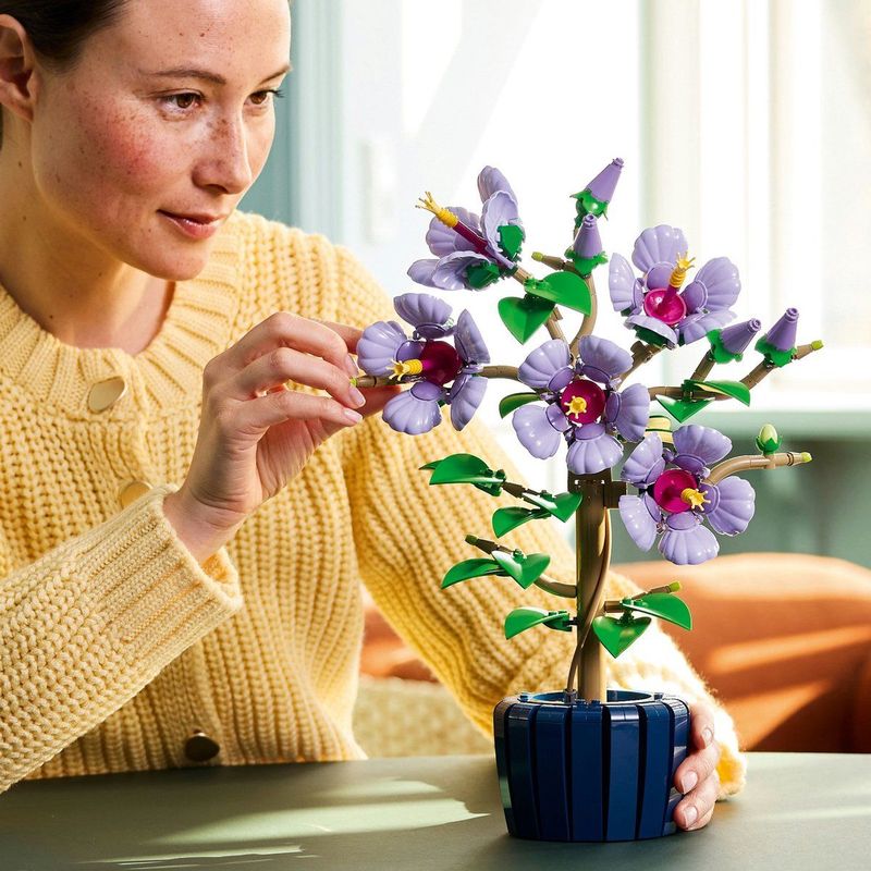 LEGO - Botanicals Hibiscus - 10372 - Bouwset - Lavendel - 660 Onderdelen
