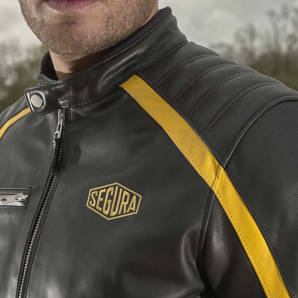 Segura - Blouson Formula Noir / Jaune