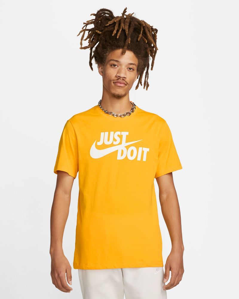 T-shirt Nike Sportswear JDI Jaune pour homme