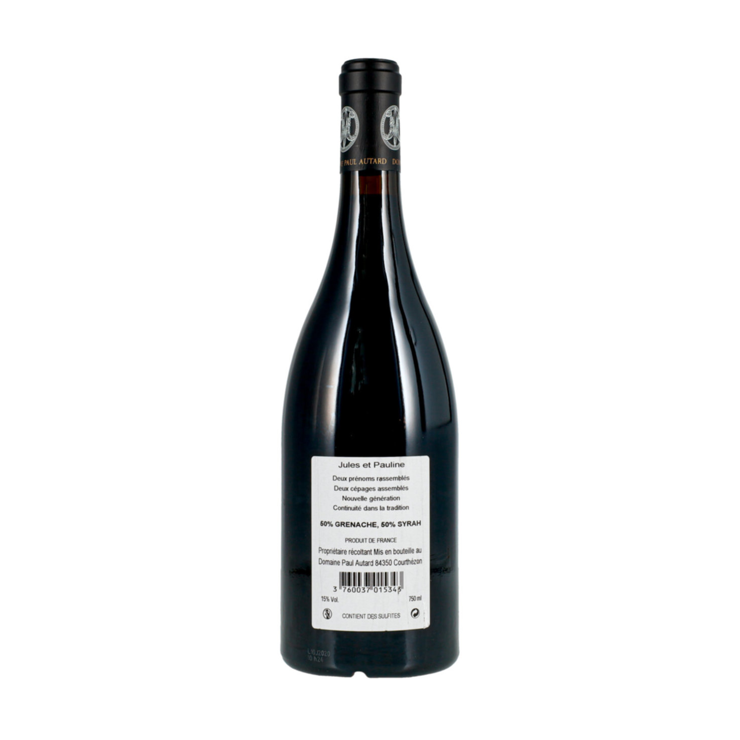 Châteauneuf-du-Pape AOP Cuvée Juline Domaine Autard -75cl