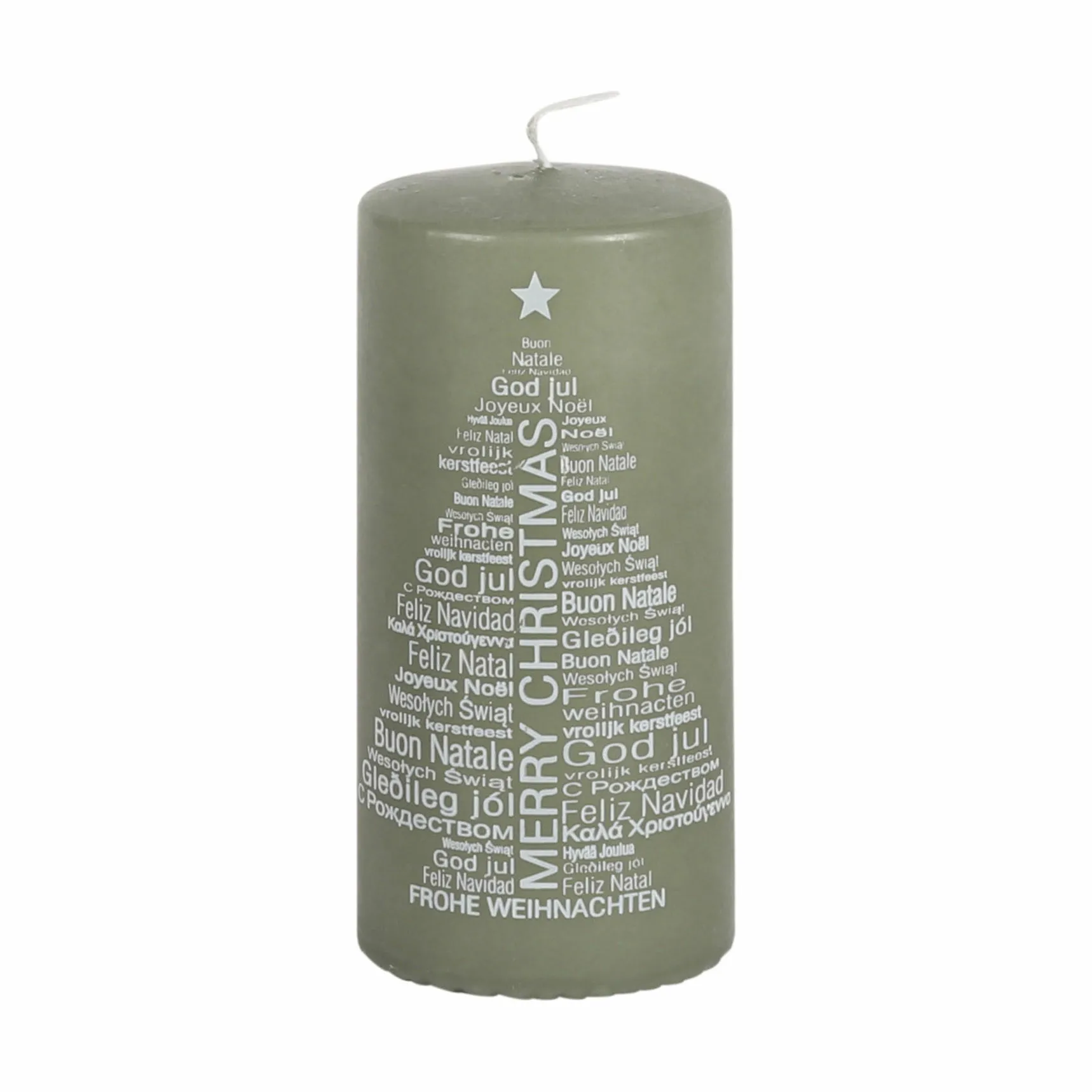 Casa Christmas Bloklys - Pyntet træ