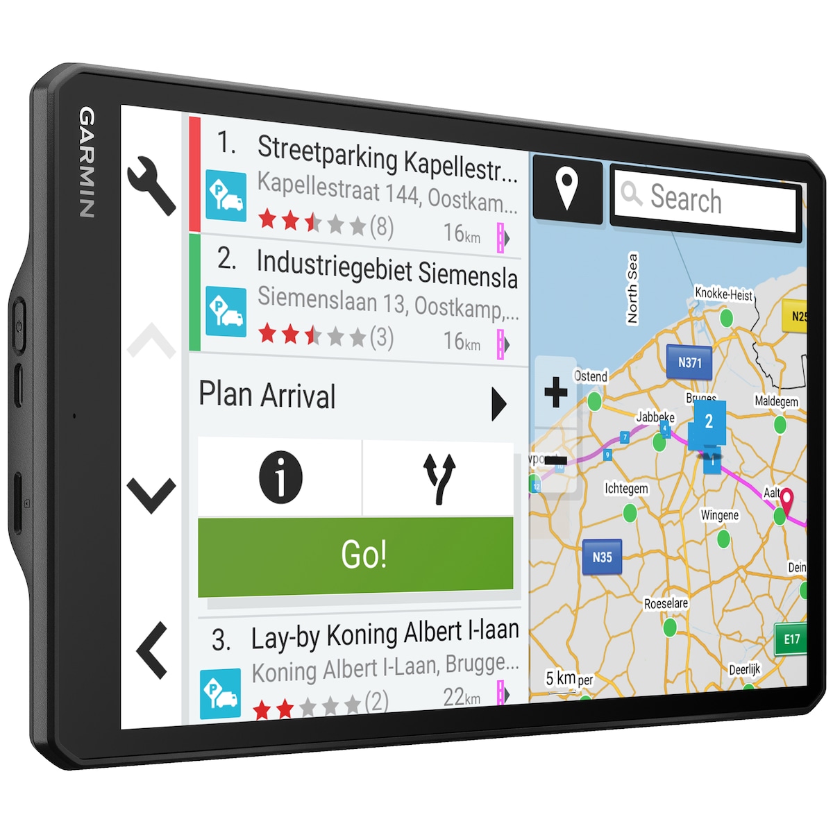Garmin dēzl LGV1010 GPS for lastebil