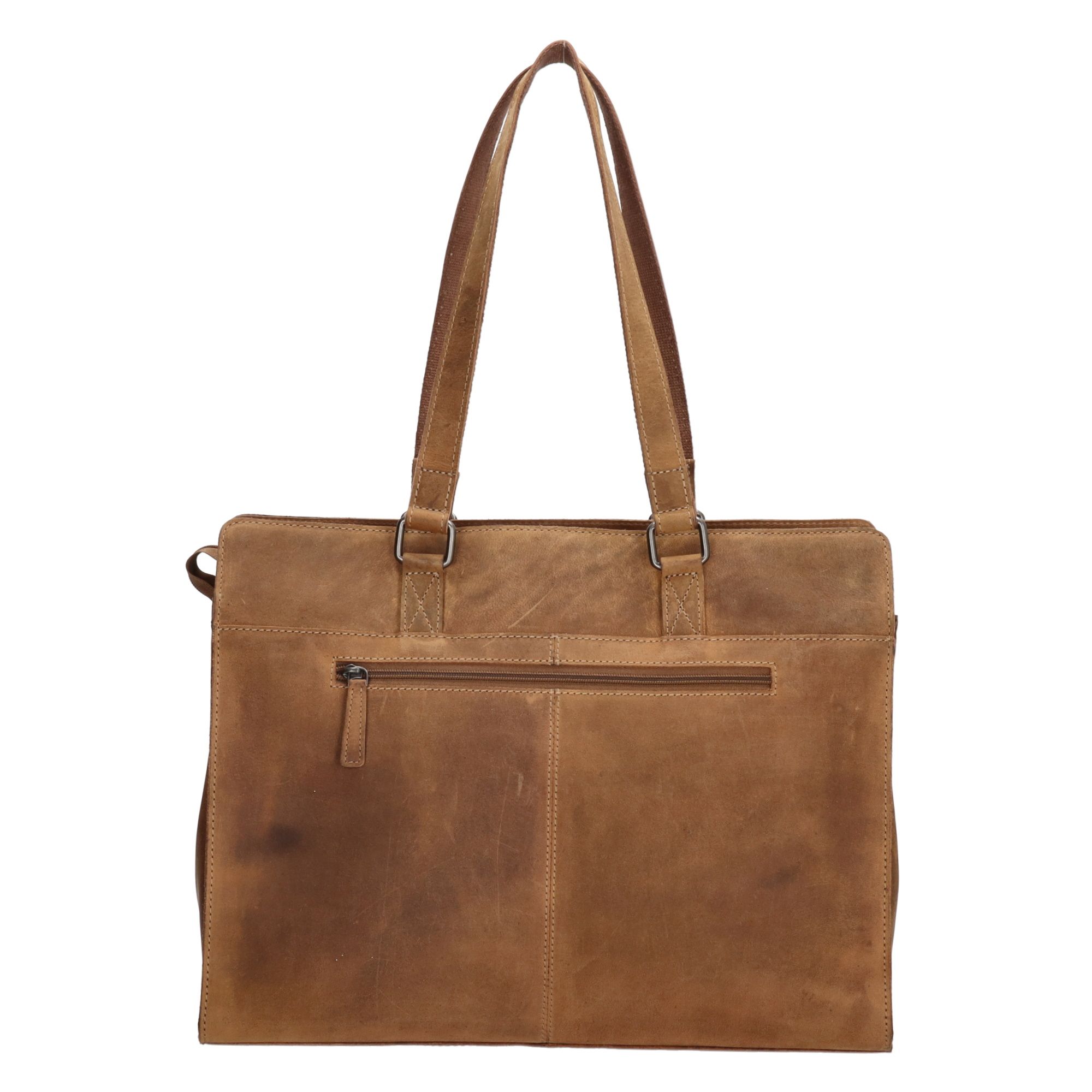 Hide & Stitches Idaho Laptoptas 15,6 inch Bruin