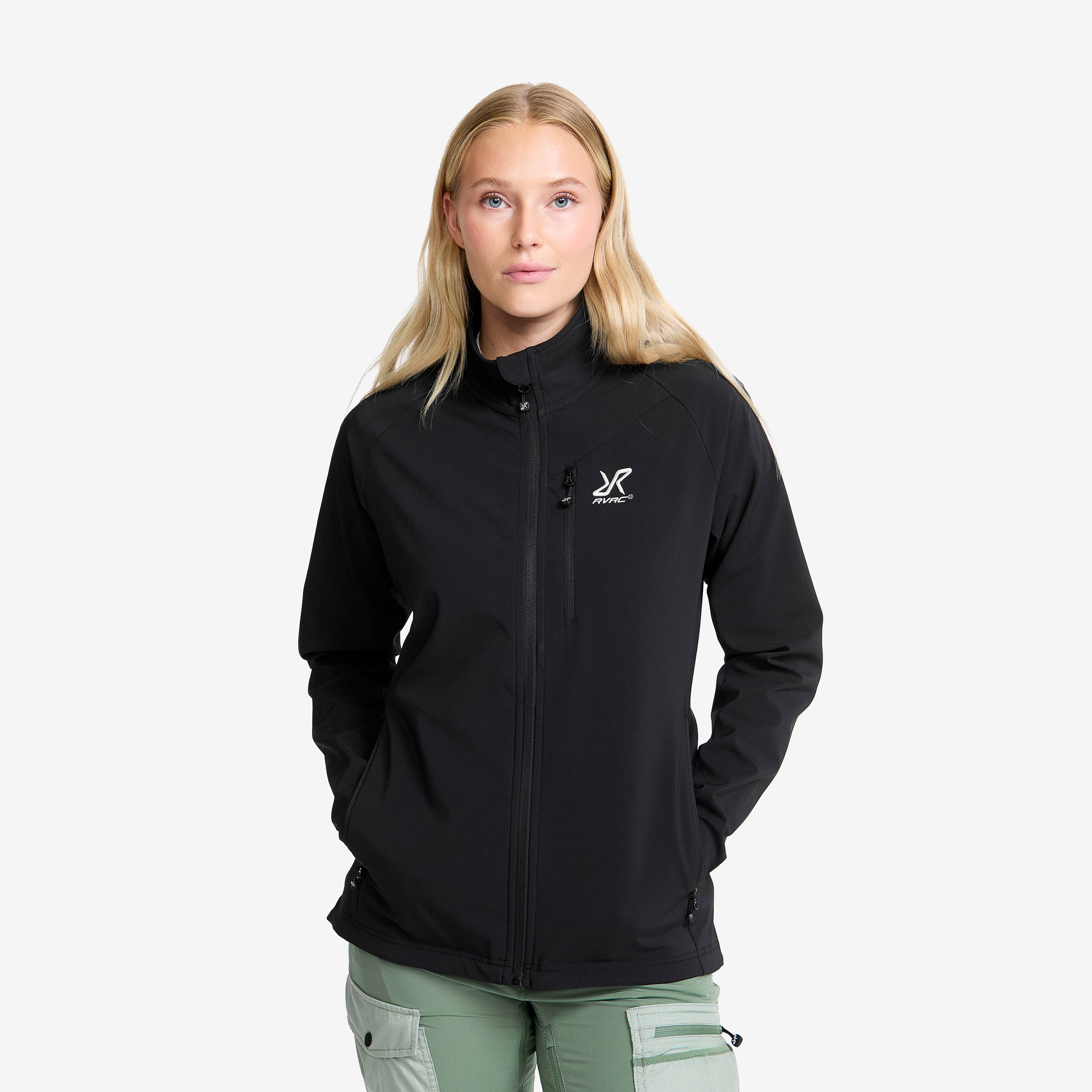 Exciter Light Softshell Jacket Dame Black