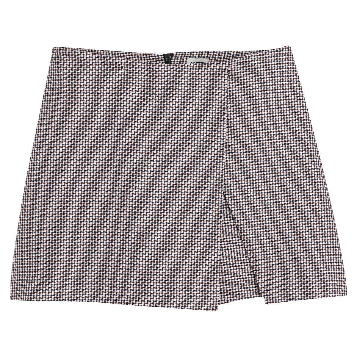 COLEÇÕES LA REDOUTE<br>Calças culote retas com estampa xadrez
