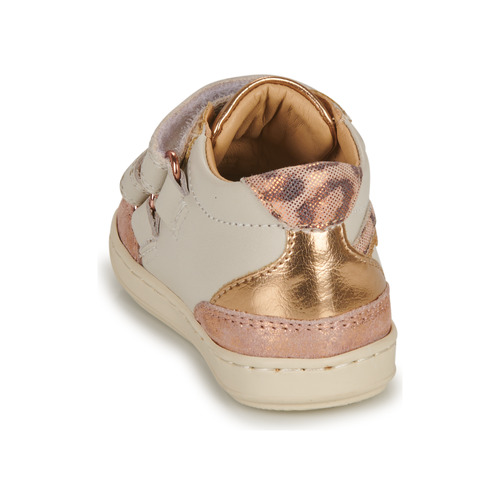 Shoo Pom - BOUBA SCRATCHY WAVES - Blanc / Rose / Doré