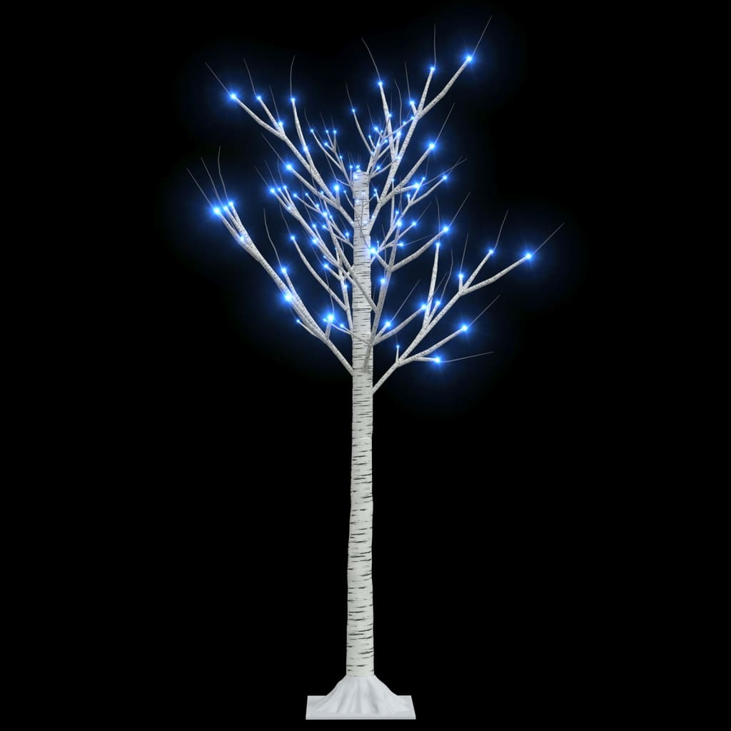 Sapin de noël 120 led bleu saule 1,2 m int/ext