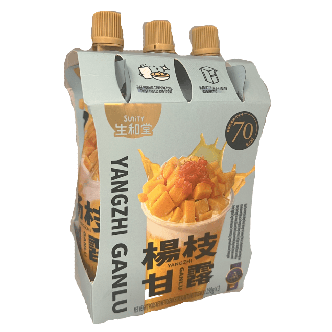 Sunity Nata de Coco Dessertdrank Mango 3x150g