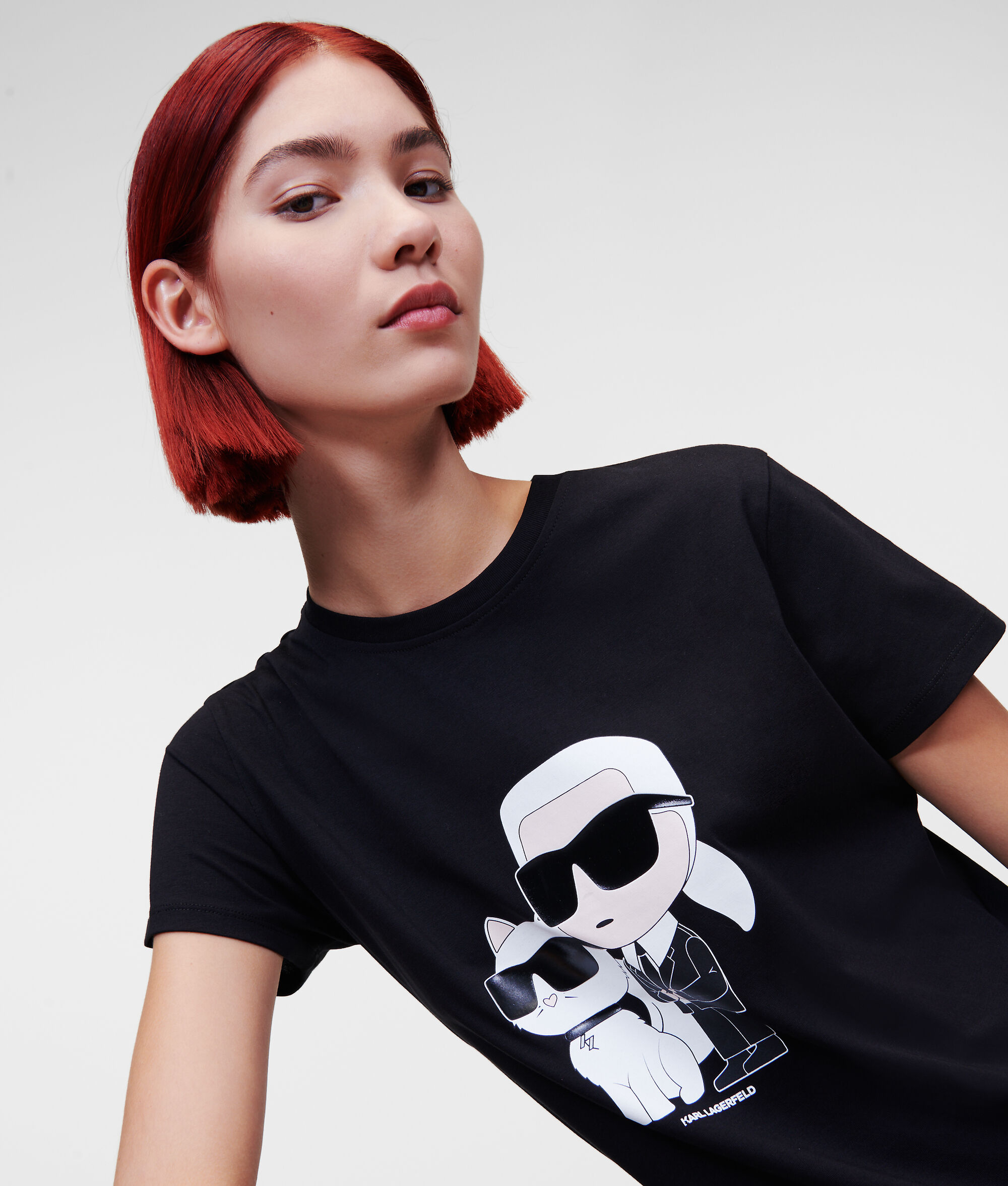 T-SHIRT KARL IKONIK KARL ET CHOUPETTE