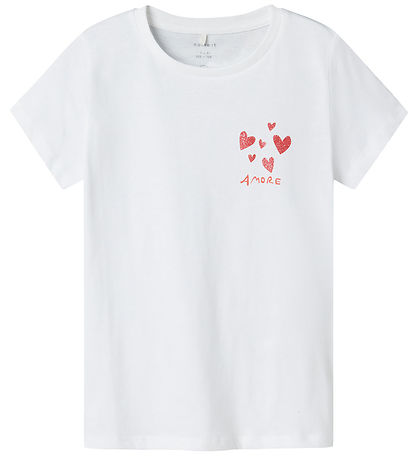 Name It T-Shirt - NkfHjer - Bright White