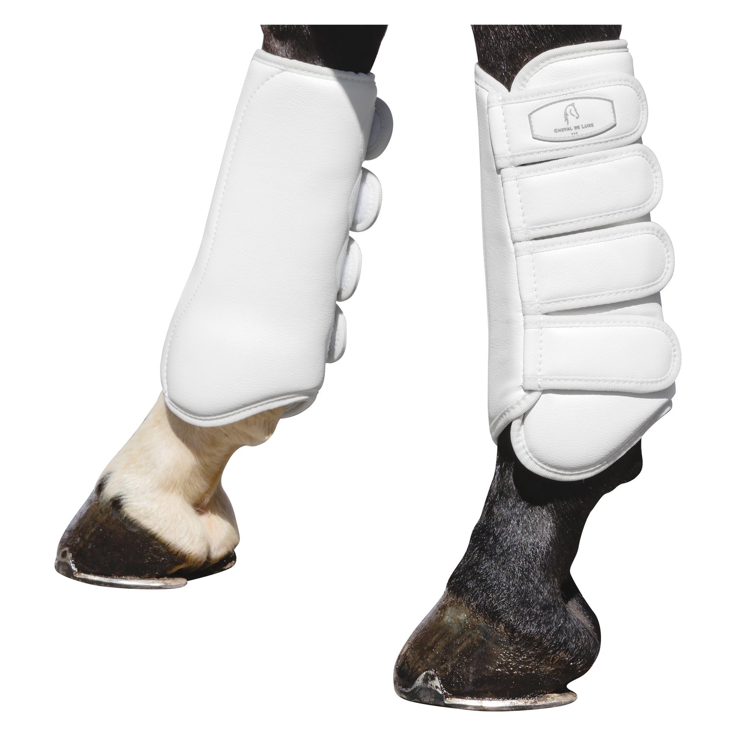 Cheval de Luxe Dressurgamaschen, hinten  - white