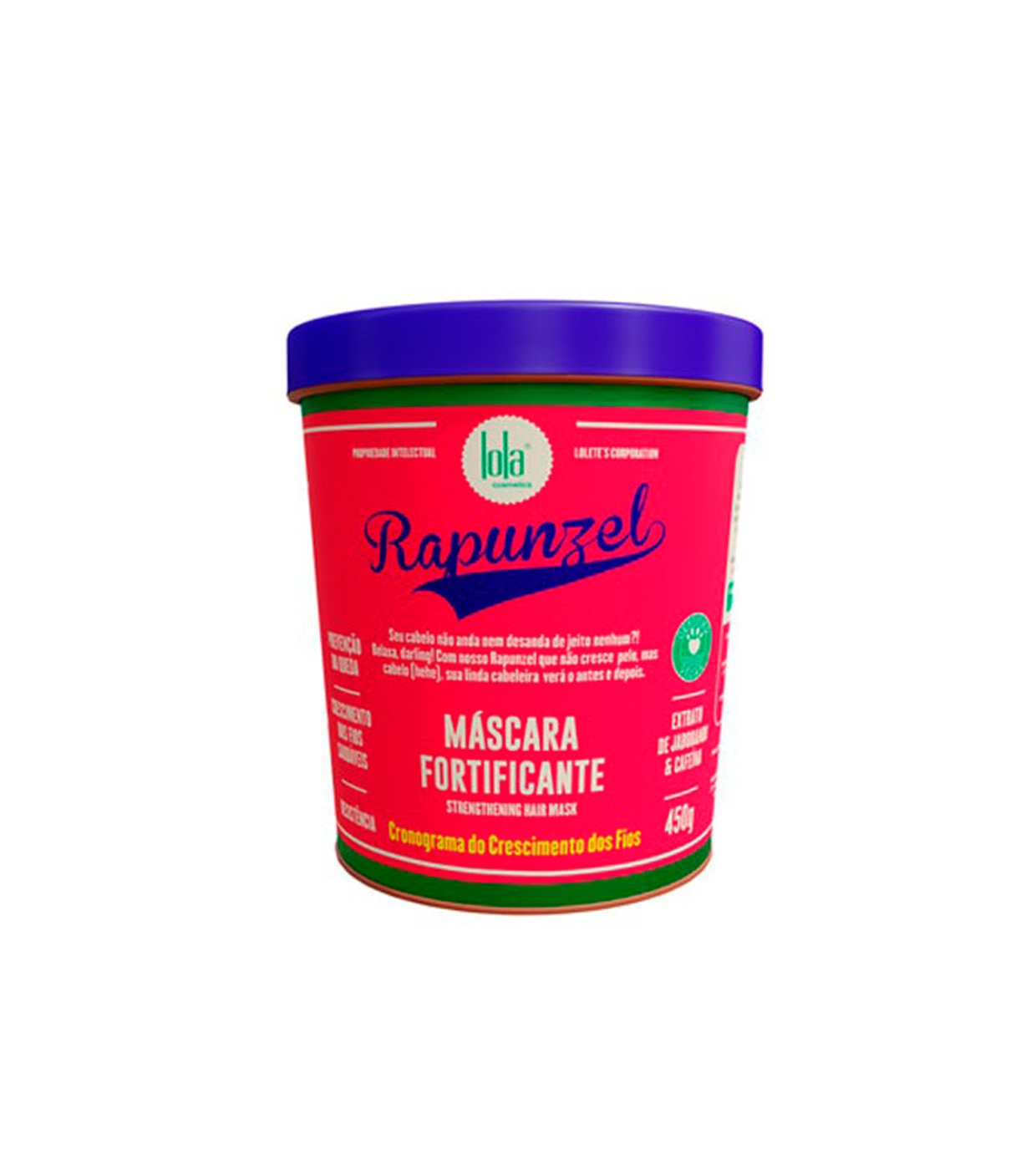 Lola Cosmetics - *Rapunzel* - Máscara fortificante