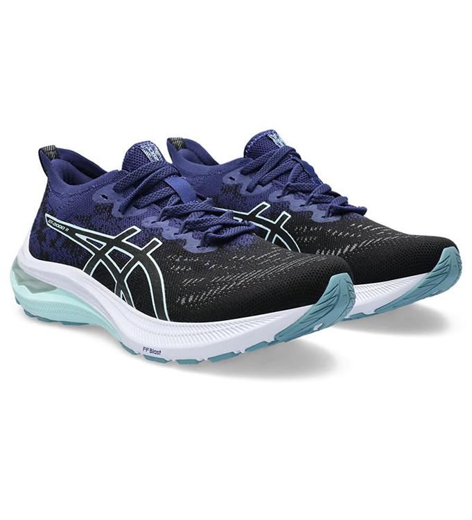 ASICS GT-2000 11 MK 1012B381 BLACK-AQUAMARINE