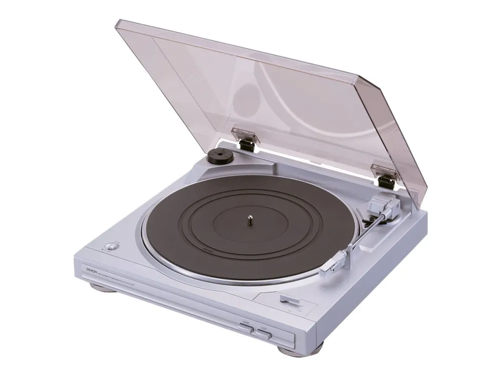 Denon DP-29F - Pladespiller - sølv