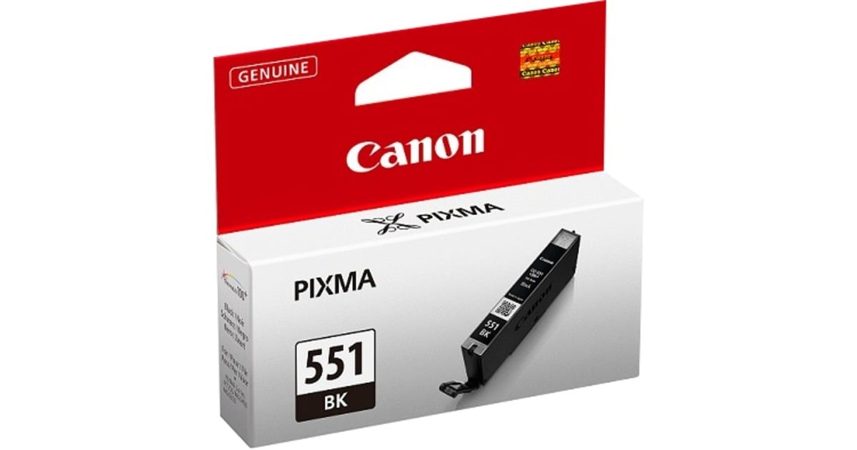 CanonInkt - CLI-551BK  (Zwart, Retail)