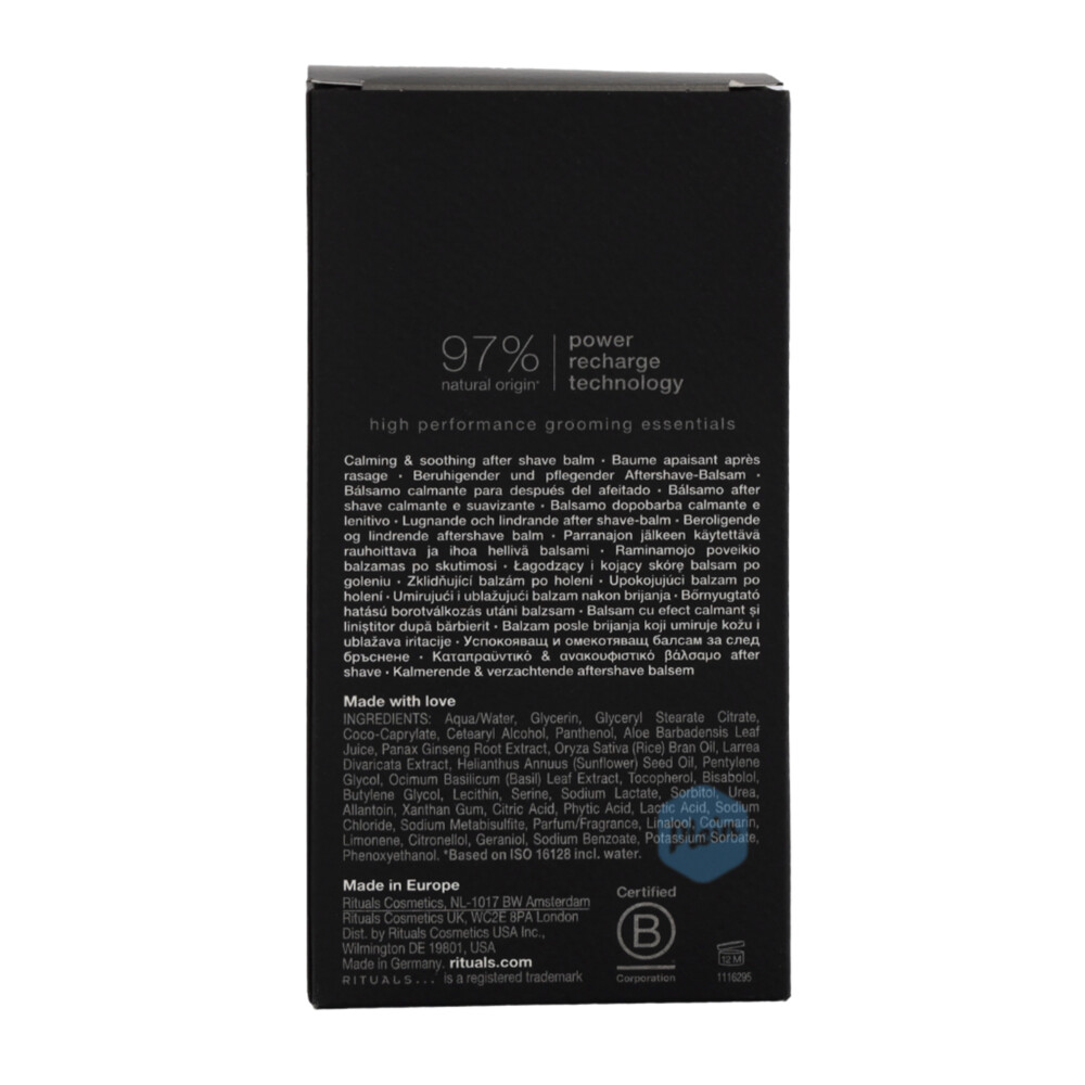 Rituals After Shave Soothing Balm Homme100 ml