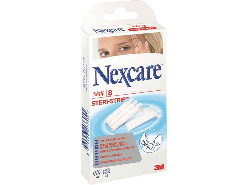 FITA NEXCARE SUTURA STERI STRIPS 8UN