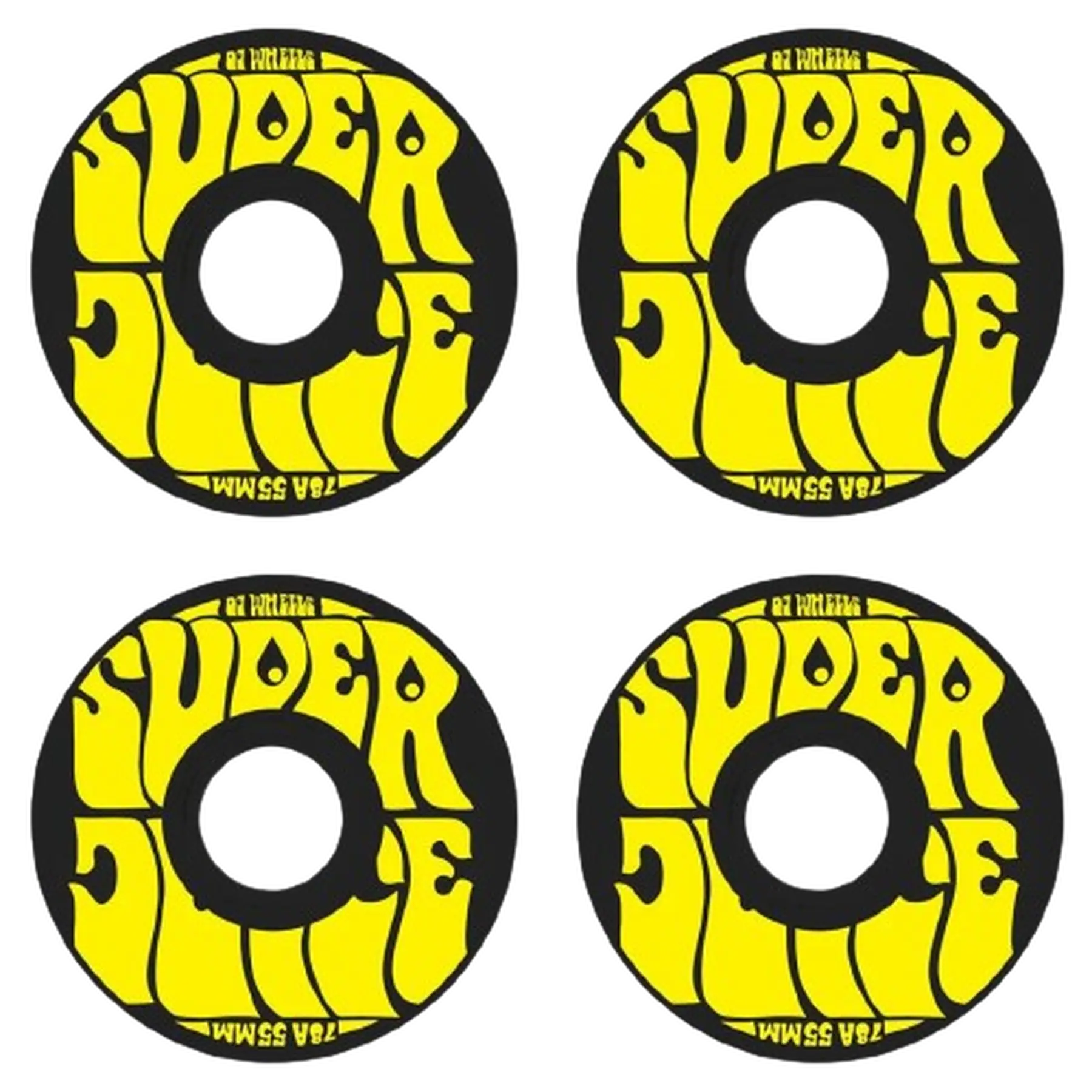 OJ's Mini Super Juice 78a Skateboard Hjul 4-Pak - Skateboards