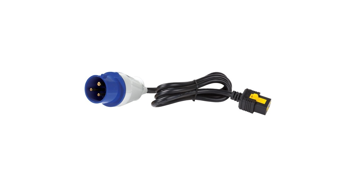 APCRack PDU 2G Metered AP8858EU3  (ZeroU, 18x C13, 2x C19, IEC 309 16A stekker)