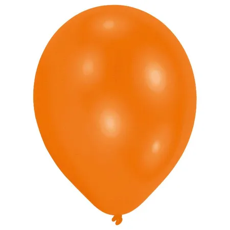 amscan Latexballons Orange, 25 Stück