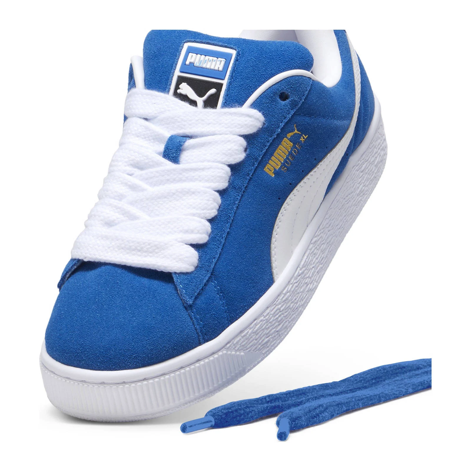Puma Suede XL  sneakers kobaltblauw/wit