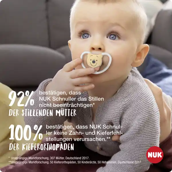Disney Winnie Puuh Space Silikon-Schnuller 6-18 M