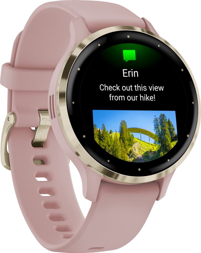 Garmin Venu 3S smartwatch (lyserød)
